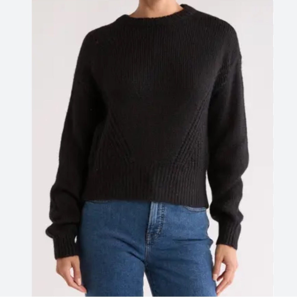 Madewell knit wedge sweater